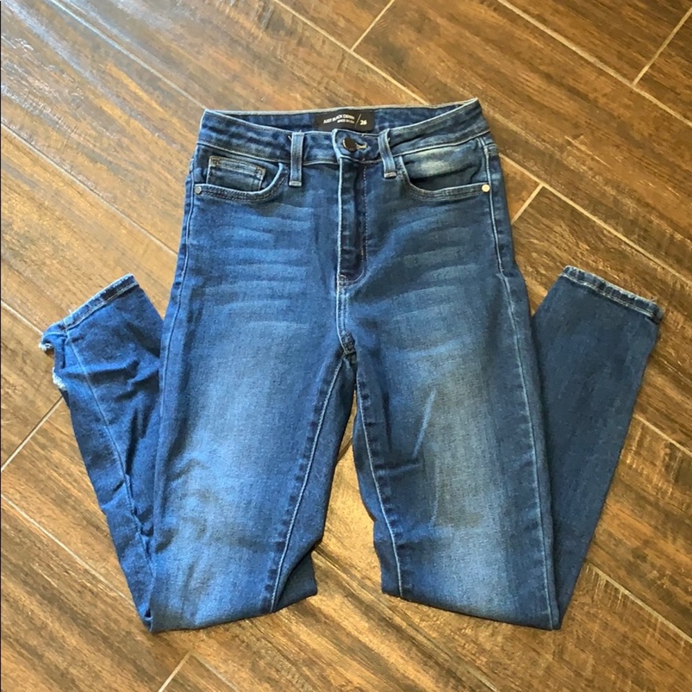 Just Black High Rise Skinny Jeans